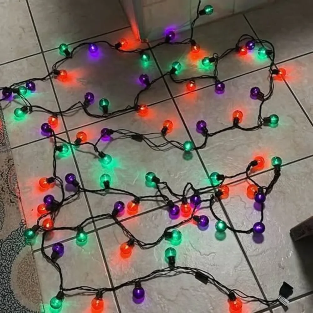 Multicolor plastic Globe String Lights